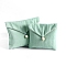 Rectangle Velvet Storage Bags, Packaging Bag, Medium Aquamarine, 9x11cm