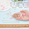 SUNNYCLUE DIY Flower Drop Earring Making Kits DIY-SC0019-64-6