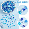 PandaHall Elite 500Pcs 5 Style Electroplate Glass Beads EGLA-PH0001-40B-4