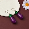 Vegetables Pendant Dangle Earrings DIY Making Kit DIY-YW0004-49-6