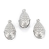 316 Surgical Stainless Steel Pendants STAS-C026-22P-1