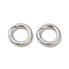 Non-Tarnish 304 Stainless Steel Spring Gate Ring STAS-Q215-53P-1