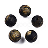 Frosted Resin Beads RESI-N034-01-A03-2