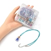 DIY Wish Bottle Necklace Making Kit DIY-YW0006-52-8