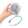 DIY Wish Bottle Necklace Making Kit DIY-YW0006-52-8