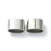 201 Stainless Steel Slide Charms/Slider Beads STAS-C016-02P-1-2