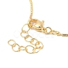 Rack Plating Brass Column Ball Chain Necklace for Women NJEW-F311-09G-3
