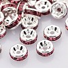 Brass Rhinestone Spacer Beads RB-A014-Z5mm-23S-NF-1