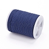 Round Waxed Polyester Cord YC-G006-01-1.0mm-21-3