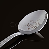 Stainless Steel Spoons Set AJEW-WH0160-027-3