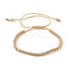 Adjustable Nylon Cord Braided Beaded Bracelets BJEW-PH01403-01-1