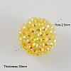 AB Color Chunky Round Resin Rhinestone Bubblegum Ball Beads X-RESI-S256-20mm-SAB10-2