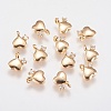 Brass Micro Pave Cubic Zirconia Charms KK-A144-058G-1