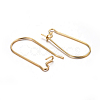 304 Stainless Steel Hoop Earring Findings STAS-P223-01G-03-2