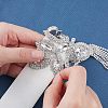 Fingerinspire 1Pc Hotfix Rhinestone DIY-FG0002-43-5