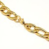 Fashionable 304 Stainless Steel Figaro Chain Necklaces for Men STAS-A028-N019-4