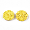 Handmade Woven Beads WOVE-T006-137C-2