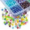 15 Colors Transparent Acrylic Beads DIY-YW0005-36-3