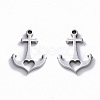 Non-Tarnish 304 Stainless Steel Charms STAS-N092-100-1