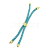Nylon Cords Bracelet Makings Fit for Connector Charms AJEW-P116-01G-13-2