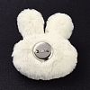 Cartoon Rabbit Non Woven Fabric Brooch JEWB-Z001-13-3