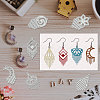 Tassel Earring Theme Carbon Steel Cutting Dies Stencils DIY-WH0309-1948-4