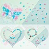   DIY Candy Color Beads Stretch Bracelet Making Kit DIY-PH0006-16-3