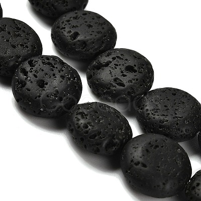 Natural Lava Rock Beads Strands G-G175-K15-01-1