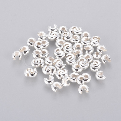 Iron Crimp Beads Covers X-IFIN-H029-NFS-NF-1