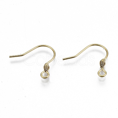 Ion Plating(IP) 316 Surgical Stainless Steel Earring Hooks STAS-M288-07G-B-1