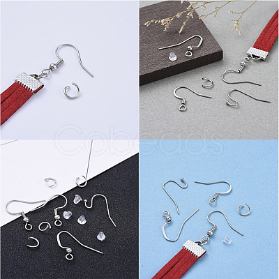 304 Stainless Steel Earring Hooks STAS-YW0001-07-1