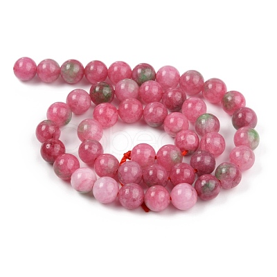 Natural White Jade Beads Strands G-B007-A03-1