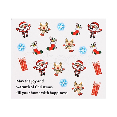 3D Christmas Nail Stickers MRMJ-Q058-2173-1