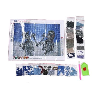 DIY 5D Diamond Painting Halloween Canvas Kits DIY-P060-01-1