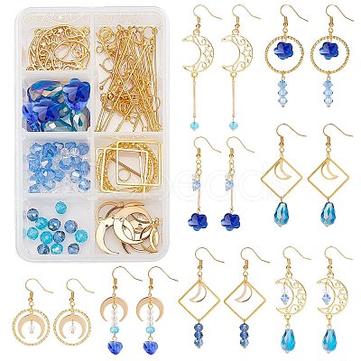 SUNNYCLUE DIY Dangle Earring Making Kits DIY-SC0016-39-1