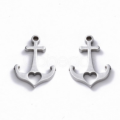 Non-Tarnish 304 Stainless Steel Charms STAS-N092-100-1