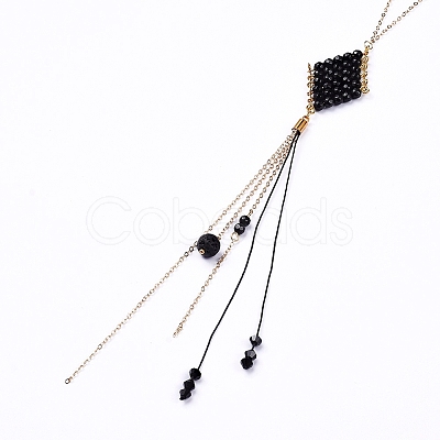 Pendant Necklaces NJEW-JN02729-01-1