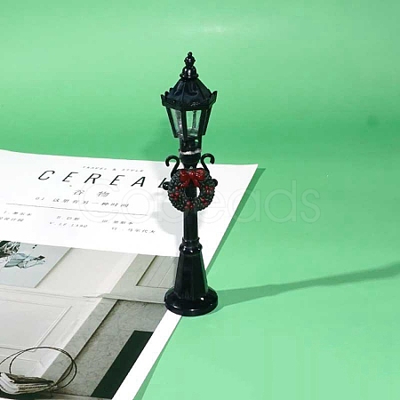 Plastic Street Lamp Ornaments PW-WG44563-04-1