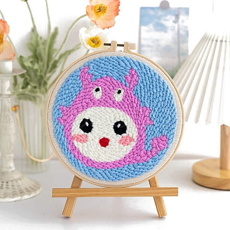 DIY Punch Embroidery Beginner Kits PW-WGB7F9E-10-1