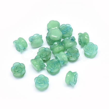 Natural Dyed Jade Beads G-P415-50-1