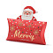 Christmas Theme Paper Pillow Gift Boxes, Gift Packaging Boxes with Hanging Hole for Gift Wrapping, Santa Claus, 13x2.75x11.5cm