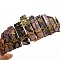 Natural Rhodochrosite Hair Bands, Crown Hair Bands for Women Girls, 350x150mm