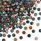 Olycraft 4 Strands Natural Indian Agate Beads Strands, Round, 6mm, Hole: 0.8mm, about 63pcs/strand,  14.76 inch(37.5cm)