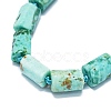 Natural Peruvian Turquoise(Jasper) Beads Strands G-O170-138-3