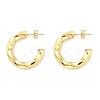 Brass Stud Earrings EJEW-M260-01G-1