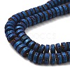 Electroplated Natural Lava Rock Beads Strands G-Q1009-F01-01A-3