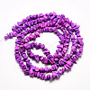 Synthetic Turquoise Beads Strands G-R002-03-2