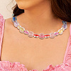 Yilisi 400Pcs 8 Style Transparent Acrylic Beads TACR-YS0001-07-6