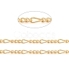 Brass Figaro Chain CHC-G012-04G-4