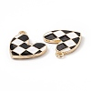 Alloy Enamel Pendants ENAM-K066-05B-3